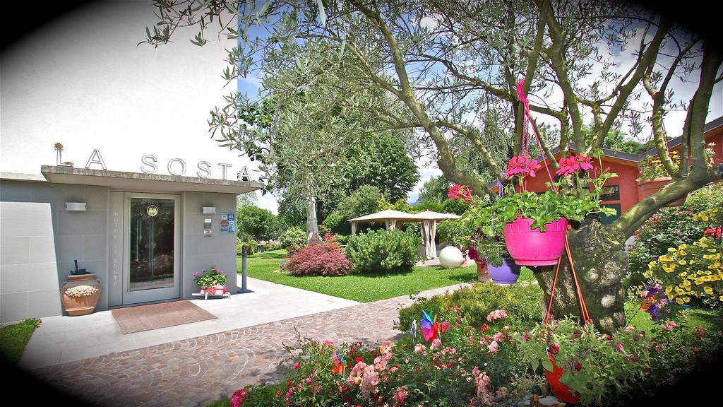 Hotel La Sosta Cisano Bergamasco ภายนอก รูปภาพ